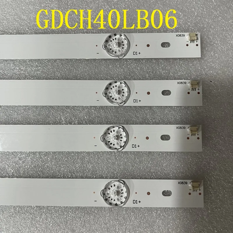 LED Backlight strip 8LED For SUPRA STV-LC40T882FL GDCH40LB06_LED3030 DEXP F40B7200C LB-C400F14-E6-C-G1-ZM2