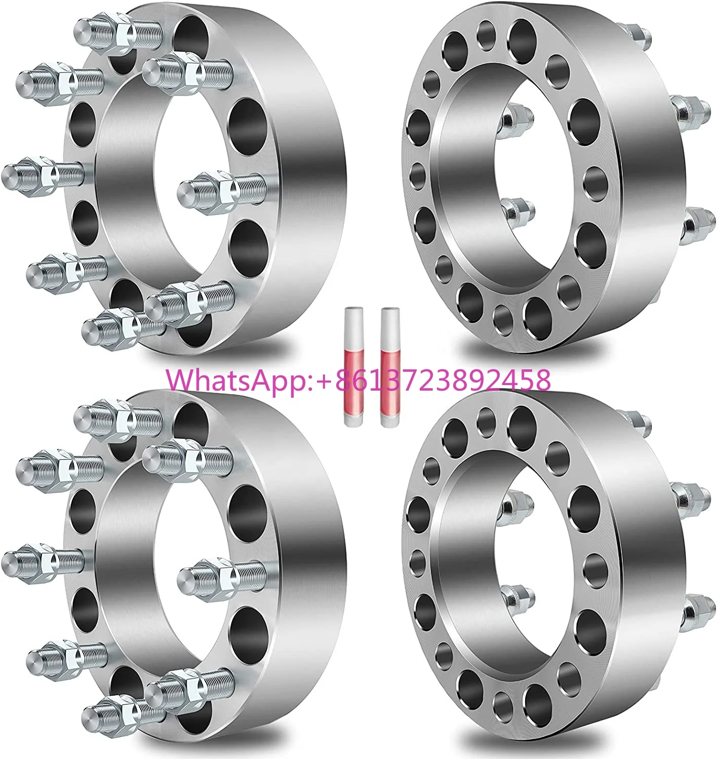 

4X 8 Lug 50mm Wheel Spacers 8x6.5 to 8x6.5 2 Inch 8x165.1 to 8x165.1 Fits for Ram 2500 3500 for F250 for F350
