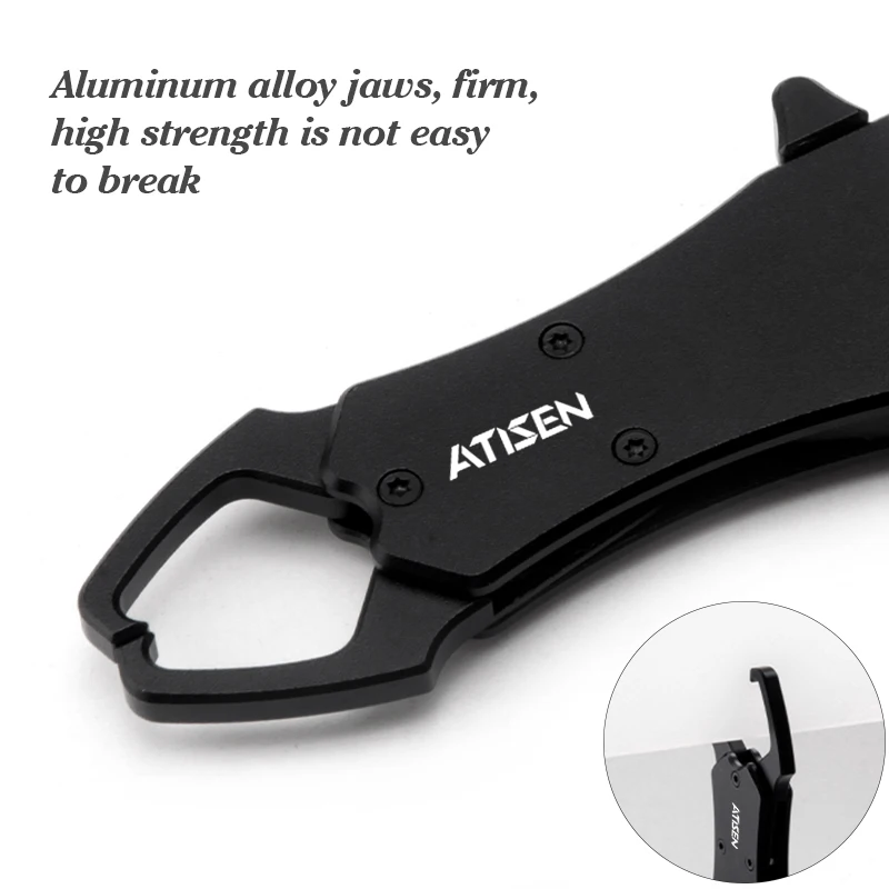 Stainless Steel Fishing Gripper Professional Fishing Lip Grabber Tool, Fish Grabber Clip Fish Control Tackle
