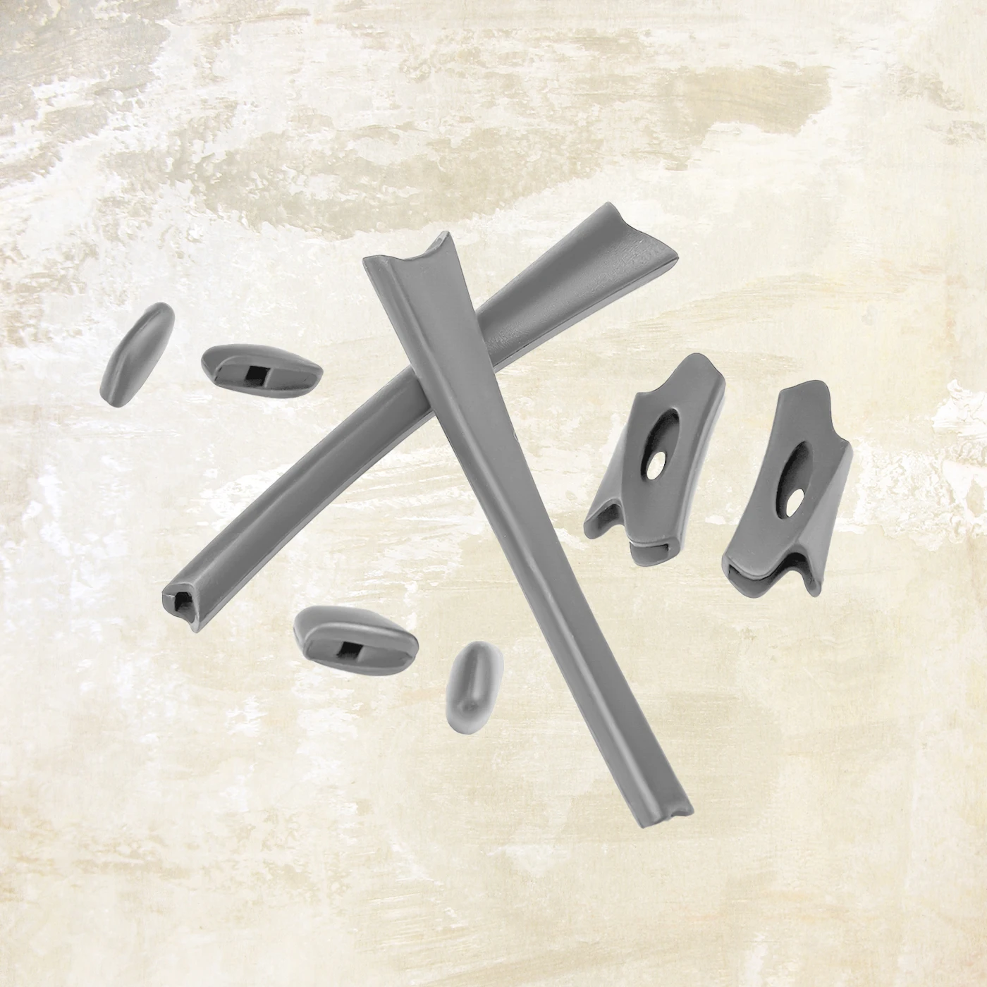 

Silicone Earsocks Nose Pads Replacement Rubber Kit for Oakley Flak Jacket XLJ OO9009 Sunglasses Temple Sleeve Nose Guard