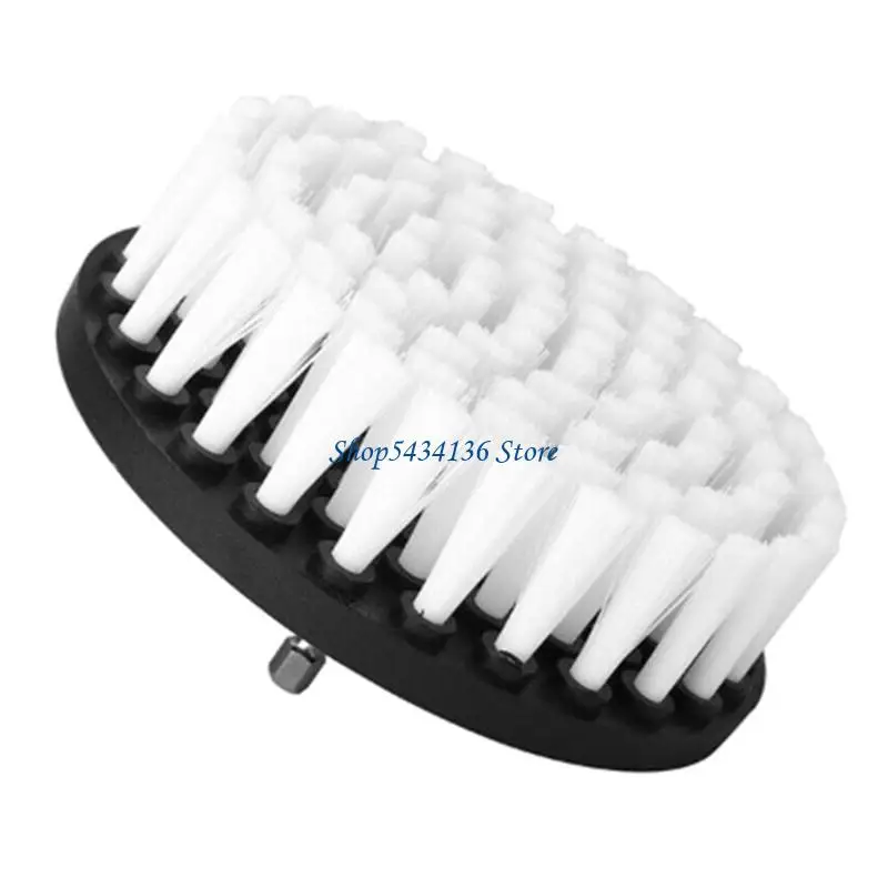 H7ED Soft Drill Brush Attachment for Cleaning Showers Tubs Bathrooms Tile Grout
