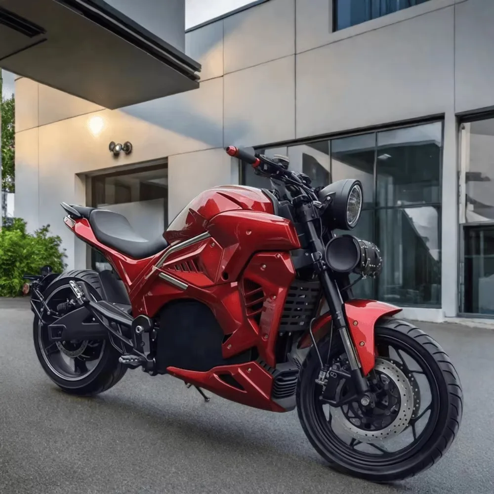 Zuimi High-end Ducati Style Devil Electric Motorcycles 5000/8000/10000W High Speed Sportbike 150km/h 72V Powerful Electric Dirt