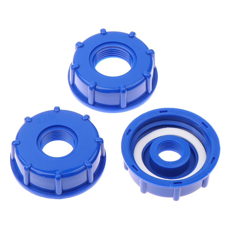 Durable IBC Tank Fittings S60X6 Coarse Threaded Cap 60mm Female Thread To 1/2