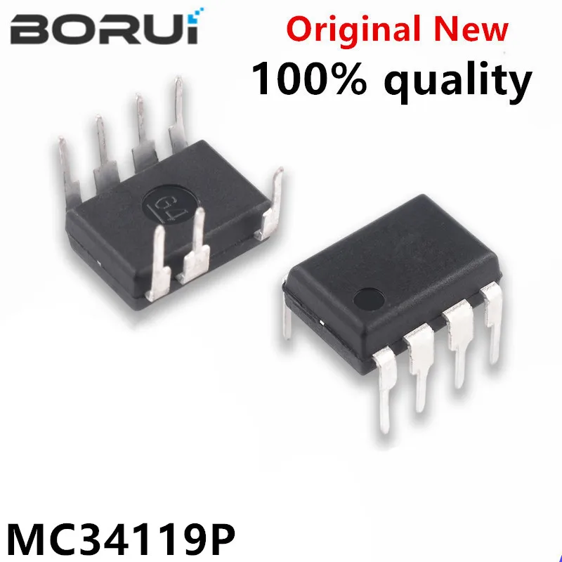 10pcs MC34119 DIP MC34119P DIP8 MC34119API DIP-8 Low Power Audio Amplifier IC