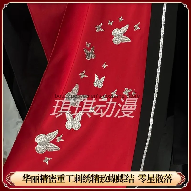 Tian Guan Ci Fu Huacheng Cosplay Costume Young Sanlang Costume Ghost King Hua Cheng Cosplay Set Ancient Huacheng Hanfu Dress