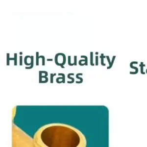 Solid Brass Check Valve for On-Demand Hot Systems with 304 Stainless Steel and Long-Term Durability Solid Brass