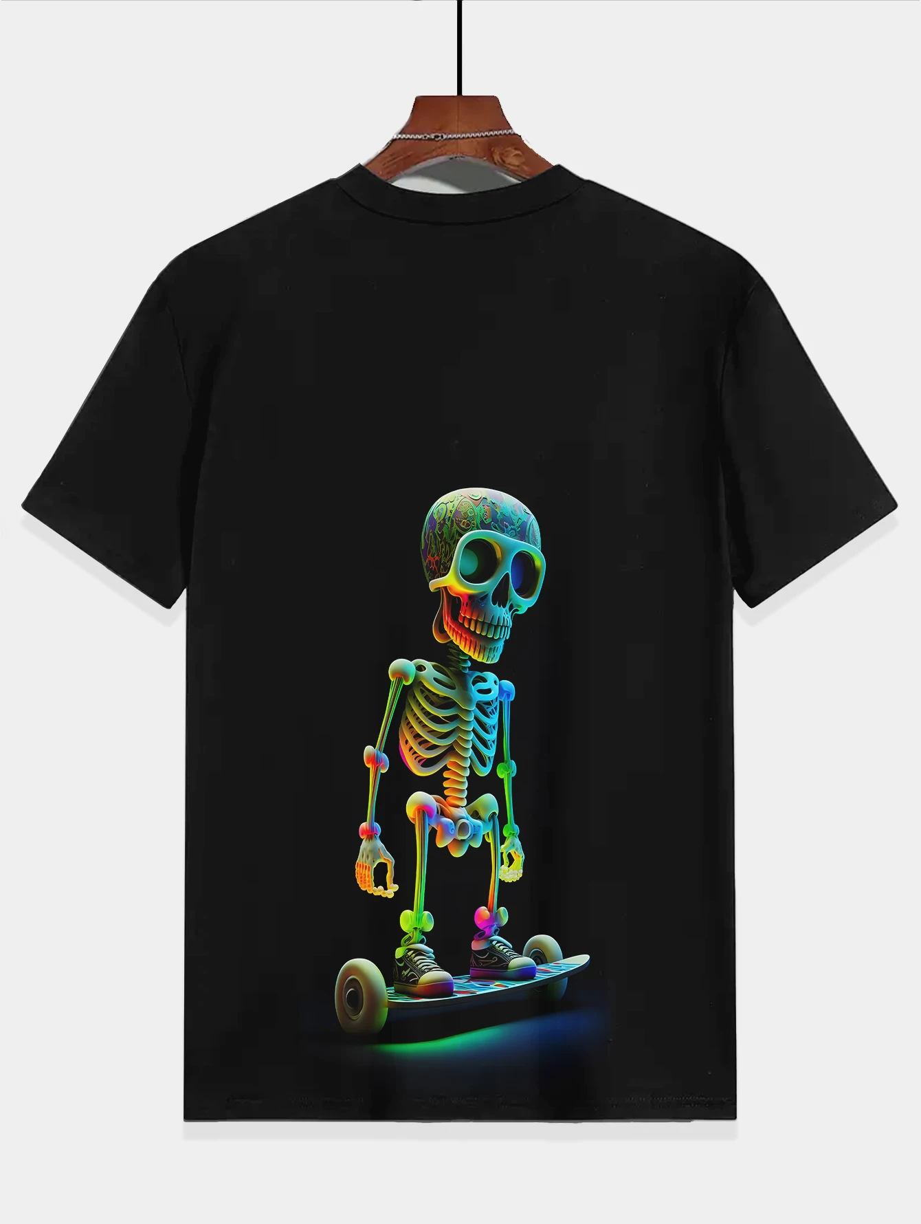 Camicetta per bambini Zombie Skeleton abbigliamento abbigliamento per ragazzo da 8 a 10 anni magliette maschili per ragazzi magliette T-shirt per