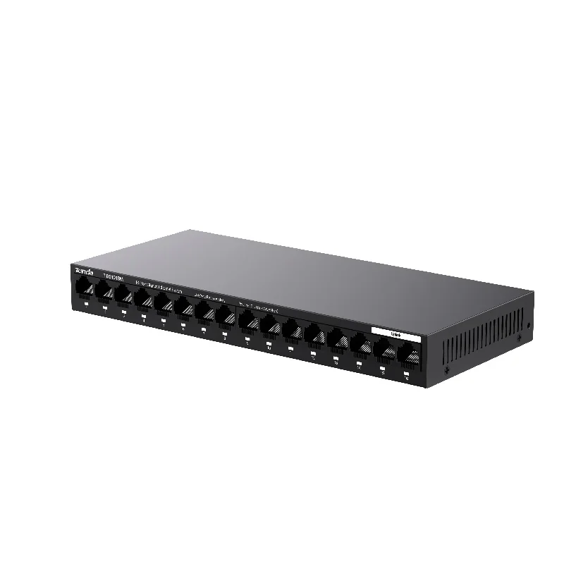 Tenda 16 Port Gigabit Switch 100/1000Mbps Desktop Switch Hub Network Full/Half Duplex TEG1016M Vlan RJ45 Ethernet interruptor