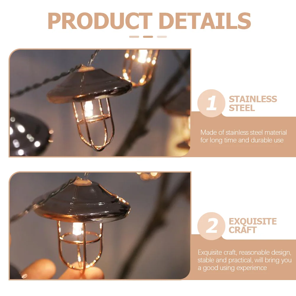 10 LED Solar String Light Durable Design Outdoor Garden Patio Solar Fairy Lights Backyard Lights Decorative String Light