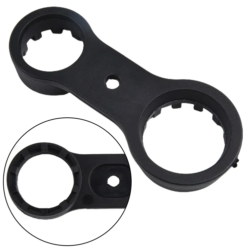 

Cap Wrench Wrench Spanner Black Color For SR For XCR/XCT/XCM/RST Front Fork Cap Wrench Tool ABS Material