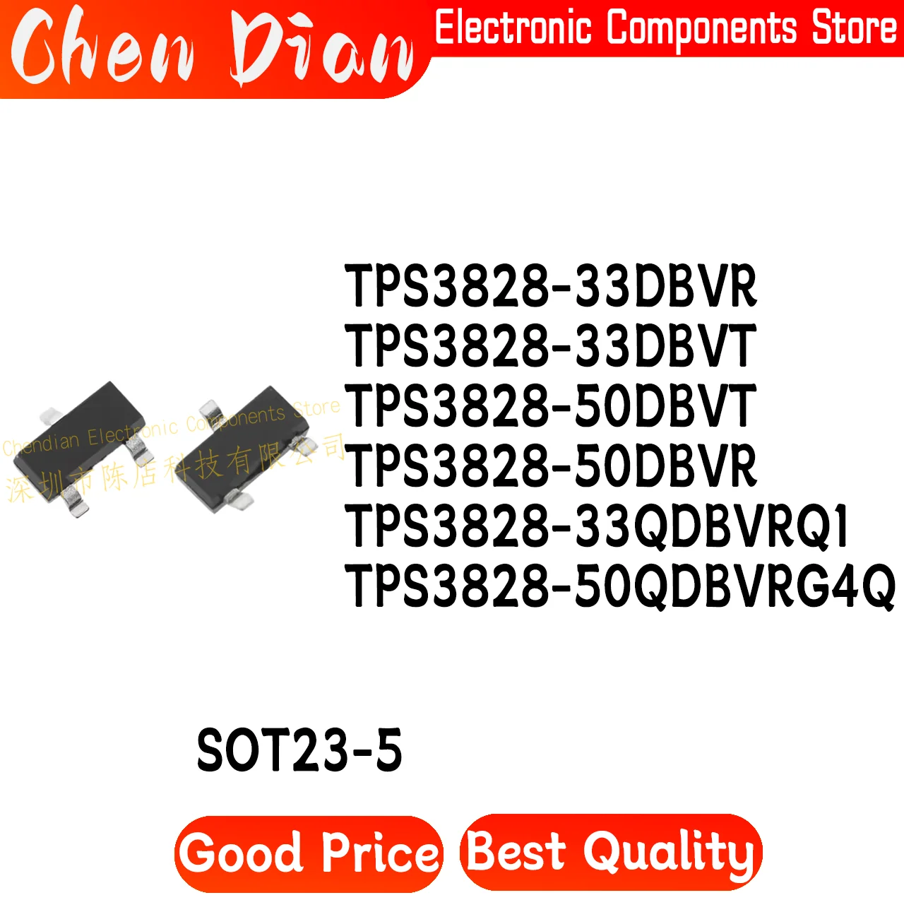 

TPS3828-33DBVR TPS3828-33DBVT TPS3828-50DBVT TPS3828-50DBVR TPS3828-33QDBVRQ1 TPS3828-50QDBVRG4Q New Original Genuine