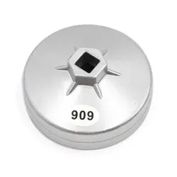 uxcell 909 Aluminum Alloy Car 92mm Inner Dia 15 Flute Oil Filter Cap Wrench Socket Removal Tool