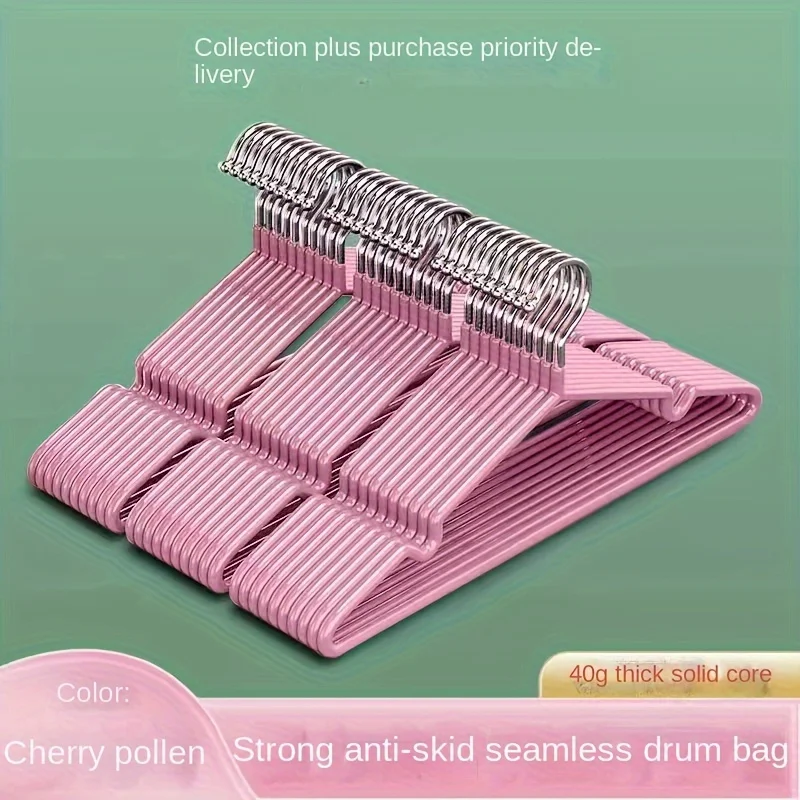 

10/20Pcs Hanger, Non-slip Design, Sturdy Heavy-duty Coat Durable Hanger, Bedroom, Closet, Household Laundry Drying Storage