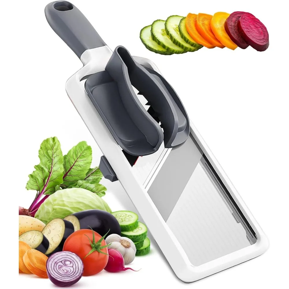 Rebanador de mano para frutas y verduras, rallador de queso fácil de limpiar, trituradora multifuncional para ensalada, queso, suministros de cocina