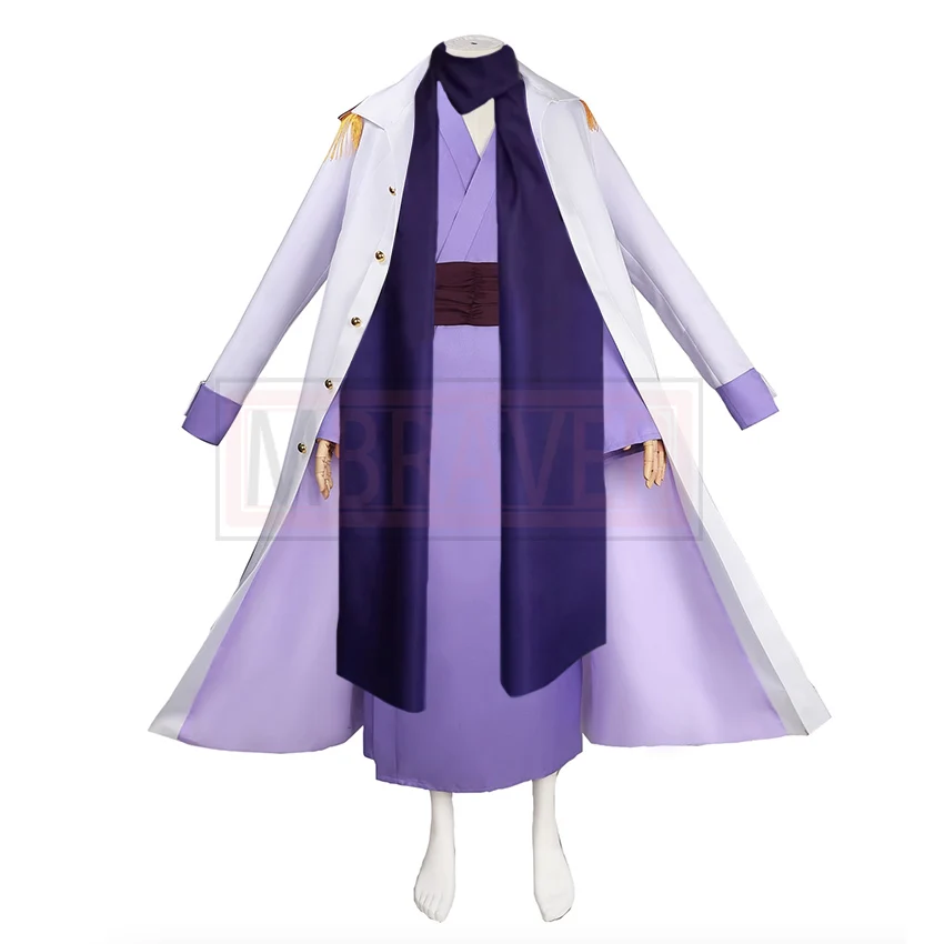 Fujitora Issho Cosplay Costume Halloween Party Christmas Custom Made Any Size