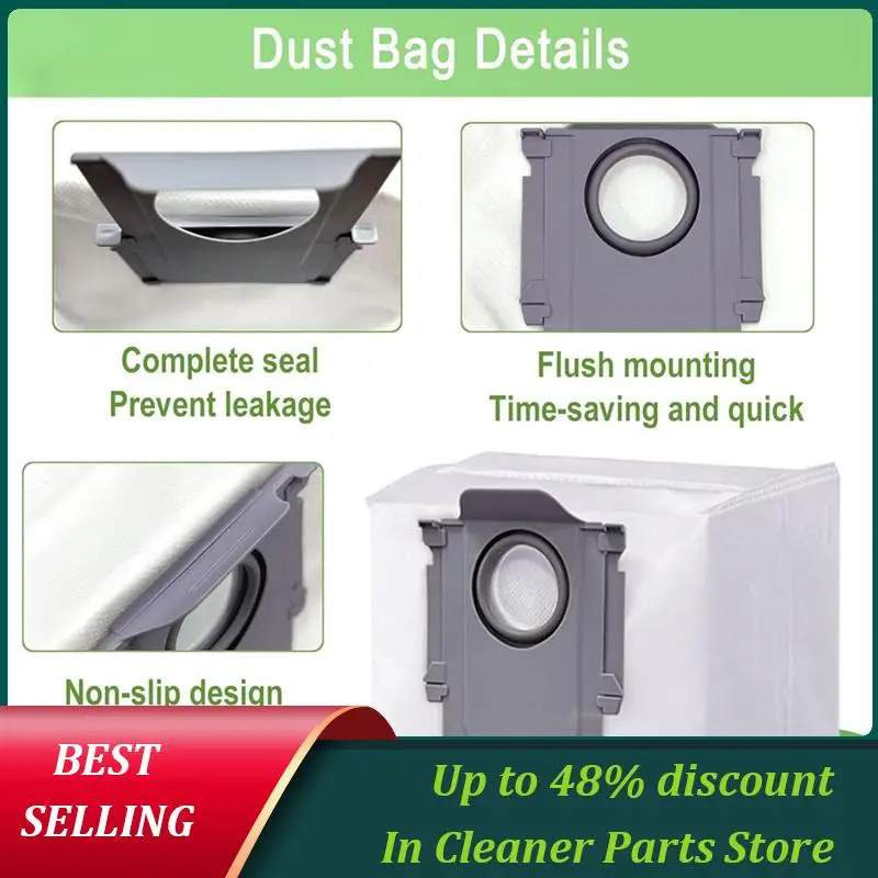 

Satisfied For Roborock S8 S8+ S8 Pro Ultra Robot Vacuum Cleaner Main Side Brush HEPA Filters Mop Cloth Dust Bags Accessories
