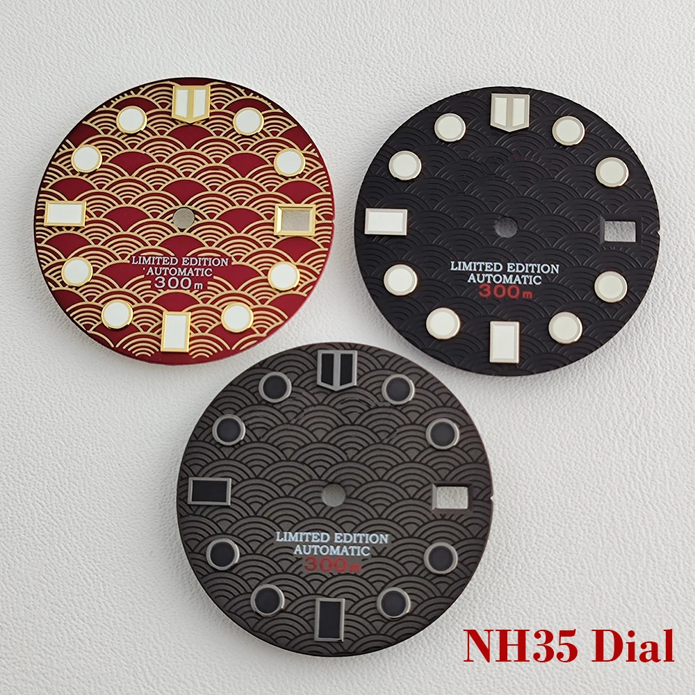 NH35 dial 28.5mm Watch dial Suitable for NH35 NH36 movement watch accessories Watch repair tool