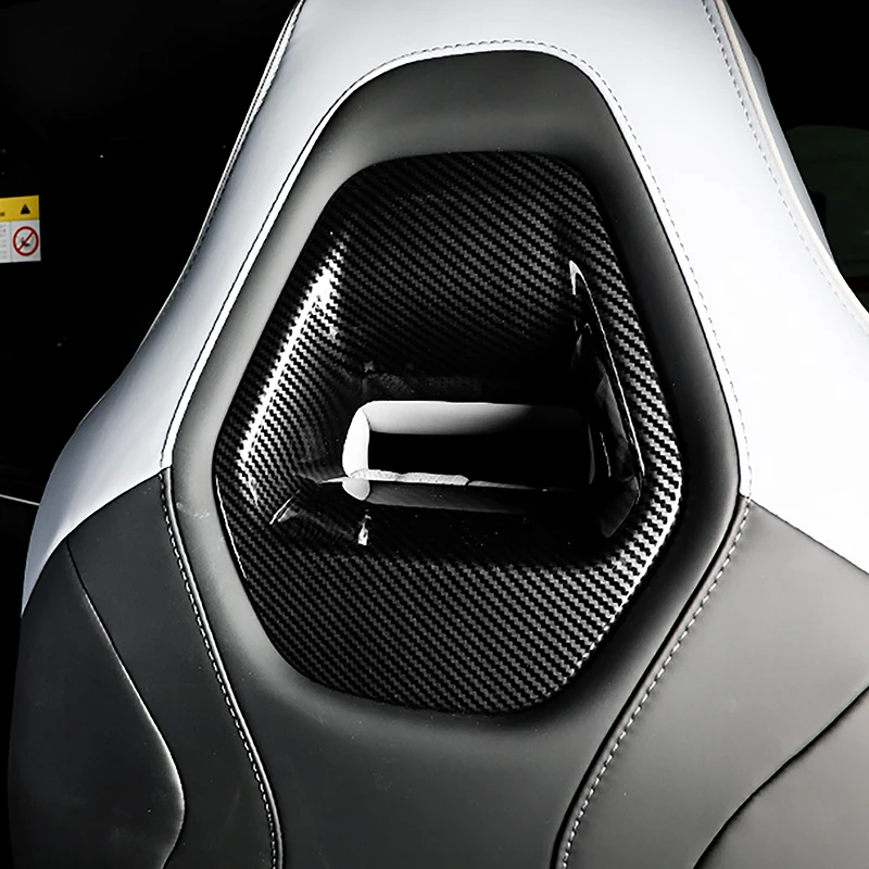 

Цветная декоративная накладка на заднюю панель сиденья из углеродного волокна для BYD Seal EV 2022-2024, аксессуары для интерьера автомобиля