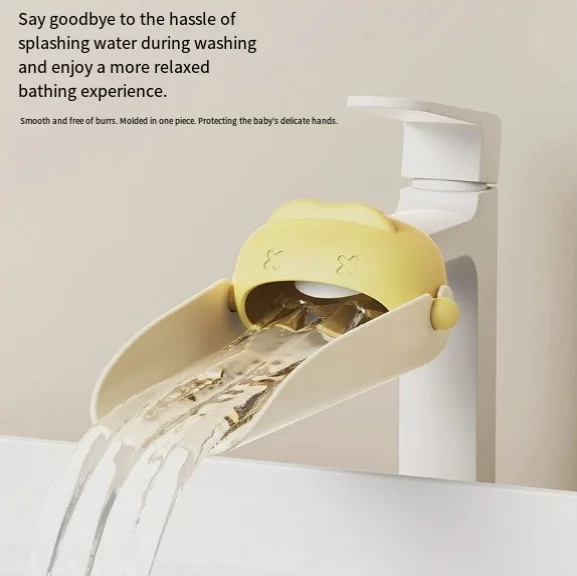 

Splash Proof Kitchen Universal Faucet Extender Water Saving Adjustment Faucet Extender Bathroom Kitchen Gadget Household