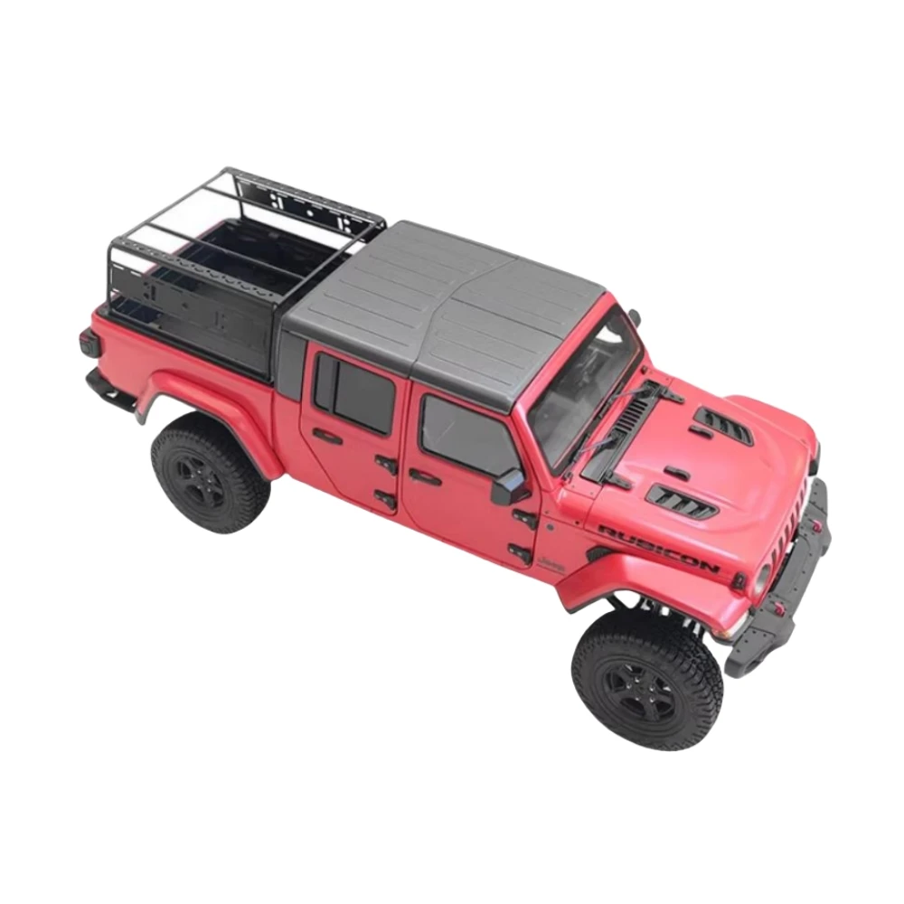 Scale 1/10 Crawler Truck Metal Rear Bucket Rack fit killerbody JEEP Gladiator body 1 10 RC Car Upgrade part