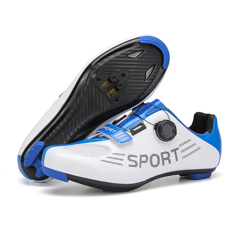 2024 Road Bicycle Shoes Men Cycling Sneaker Mtb Self-Locking Cleats Mountain Bike Shoes Women SPD Flat Dirt Racing Speed Sneaker