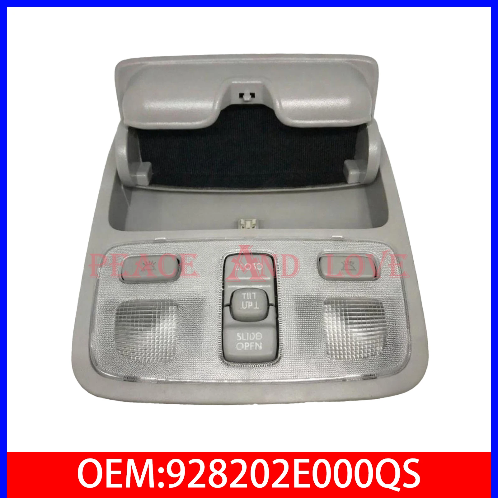 

928202E000QS 92820-2E000QS Genuine parts​​ Map Lamp Overhead Console Sunroof for 2005 2009 Hyundai Tucson