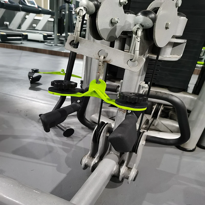 Eight Combination Adjustable Lat Pull Down Bar T-Bar Pulley Cable Machines Accessories Home Gym Fitness Rowing Workout Handle