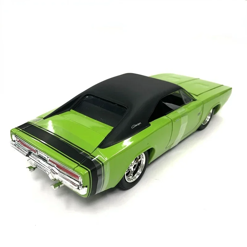 Jada1:24 Fast and Furious 1970 Dodge Charger R/T High Simulation Diecast Car Metal Alloy Model Car Toys for Children Gift