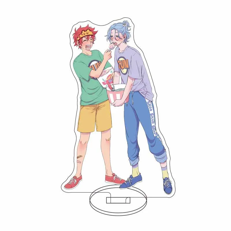 Anime SK8 The Infinity Acrylic Stand Model Reki Kyan Langa Adam Joe Figure Cosplay Plate Holder Topper Desk Decor Plate Gifts view 4