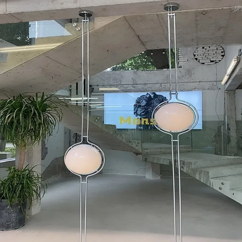 Nowoczesna lampa podłogowa LED w kształcie kuli do salonu, hotelu, sypialni, lampy podłogowe w kształcie kuli, lampka nocna, lampa stojąca w stylu art deco — zdjęcie 5