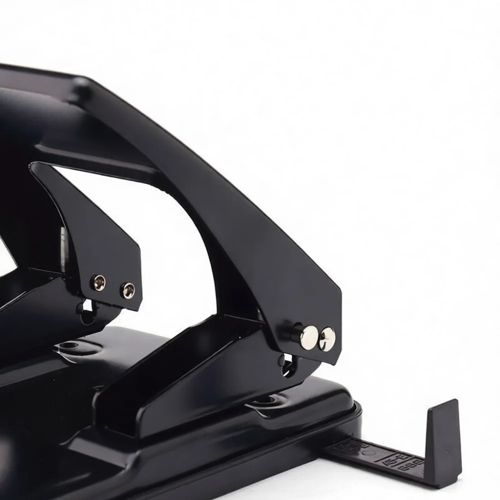 Sturdy Metal Two Hole Paper Puncher Office Stationery Binding Tool Manual Desktop Document Filing Hole Puncher Device