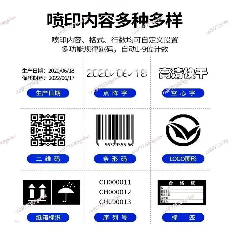 Supply carton packaging all self-coding machine