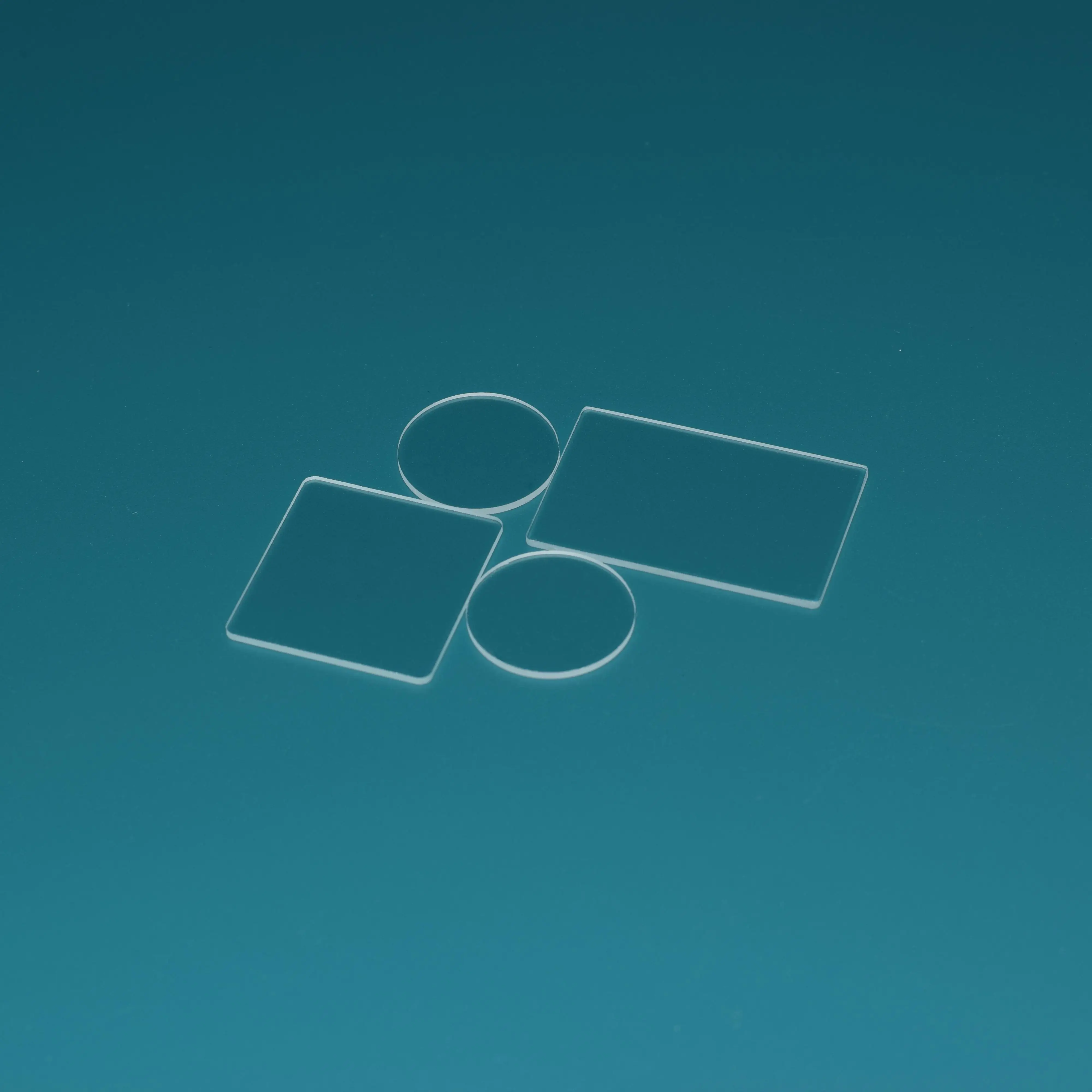 

JGS1 Quartz Glass Slide Super Thin 75x25X1mm Rectangular Piece High Temperature Resistant customized quartz glass slide