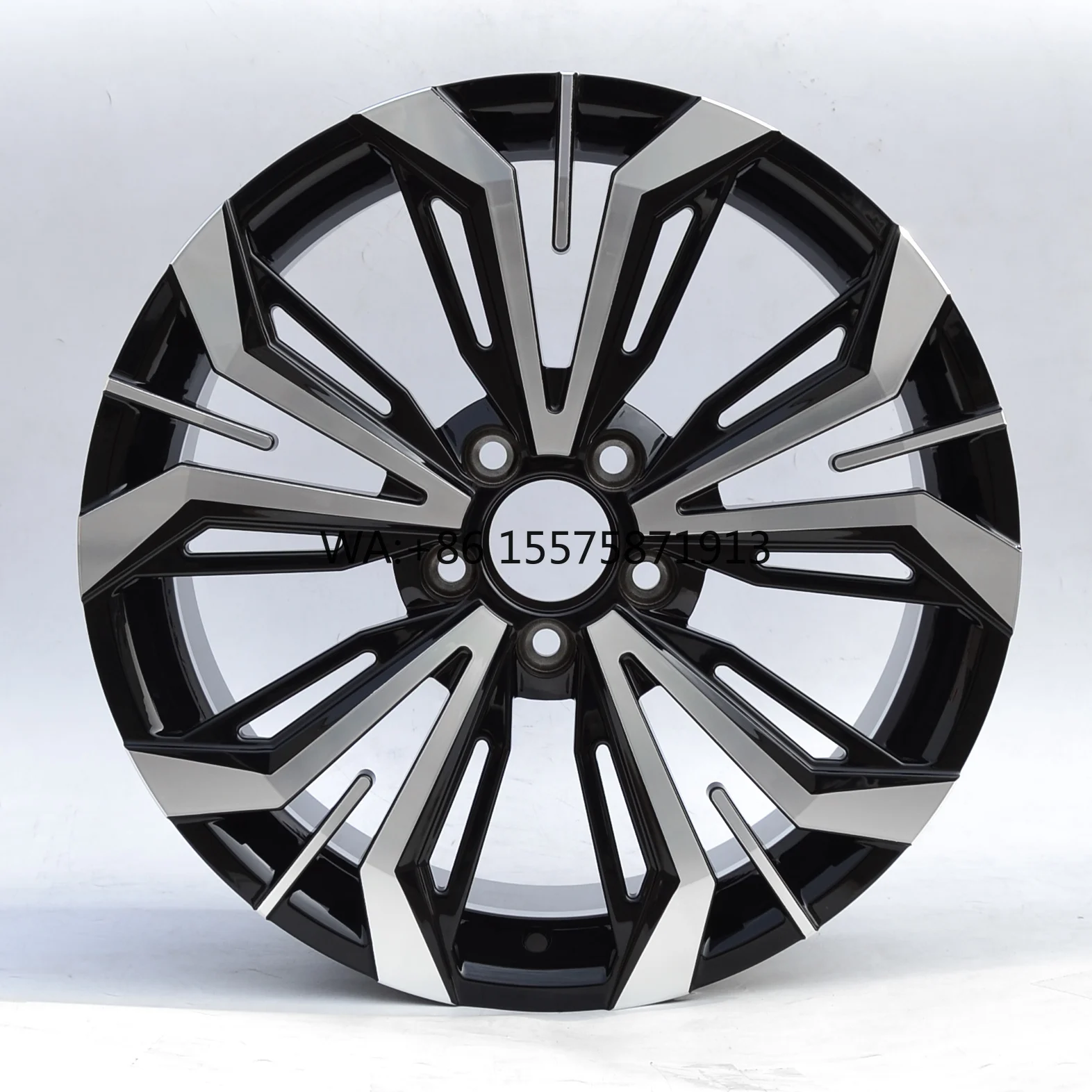 

Колесные диски из кованого алюминия 6061 T6 2023 года, горячие продажи, с черной покраской.