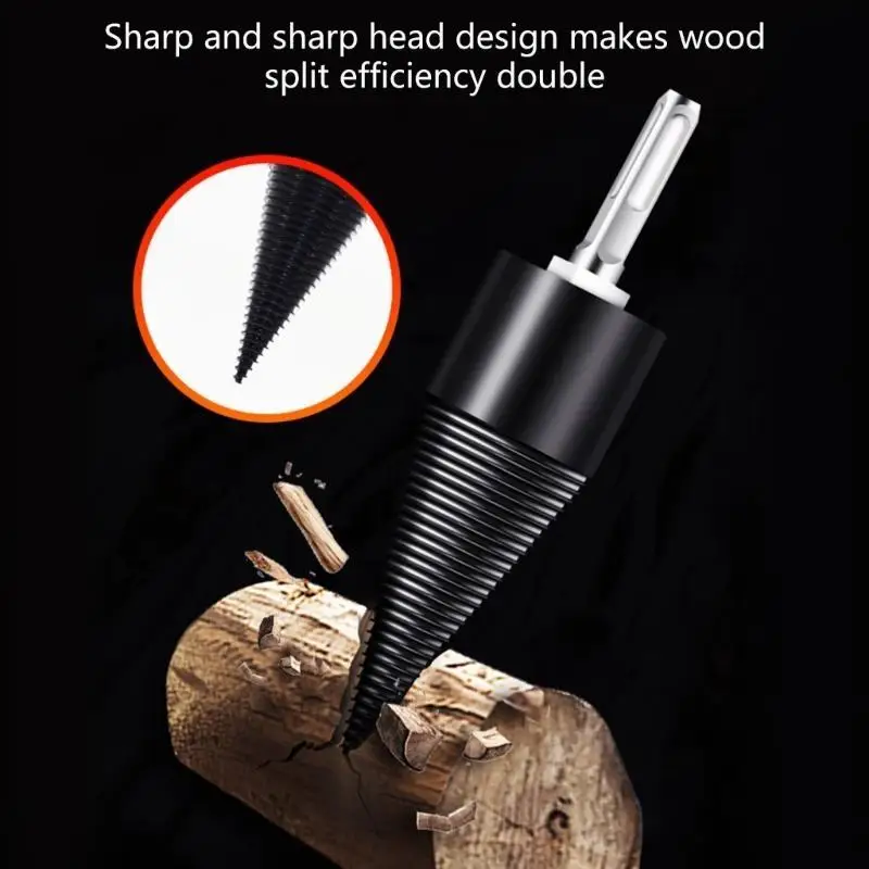 

652F Универсальные сверла для дровоколов с 3 соединительными стержнями, эффективная дрель по дереву для энтузиастов и своими