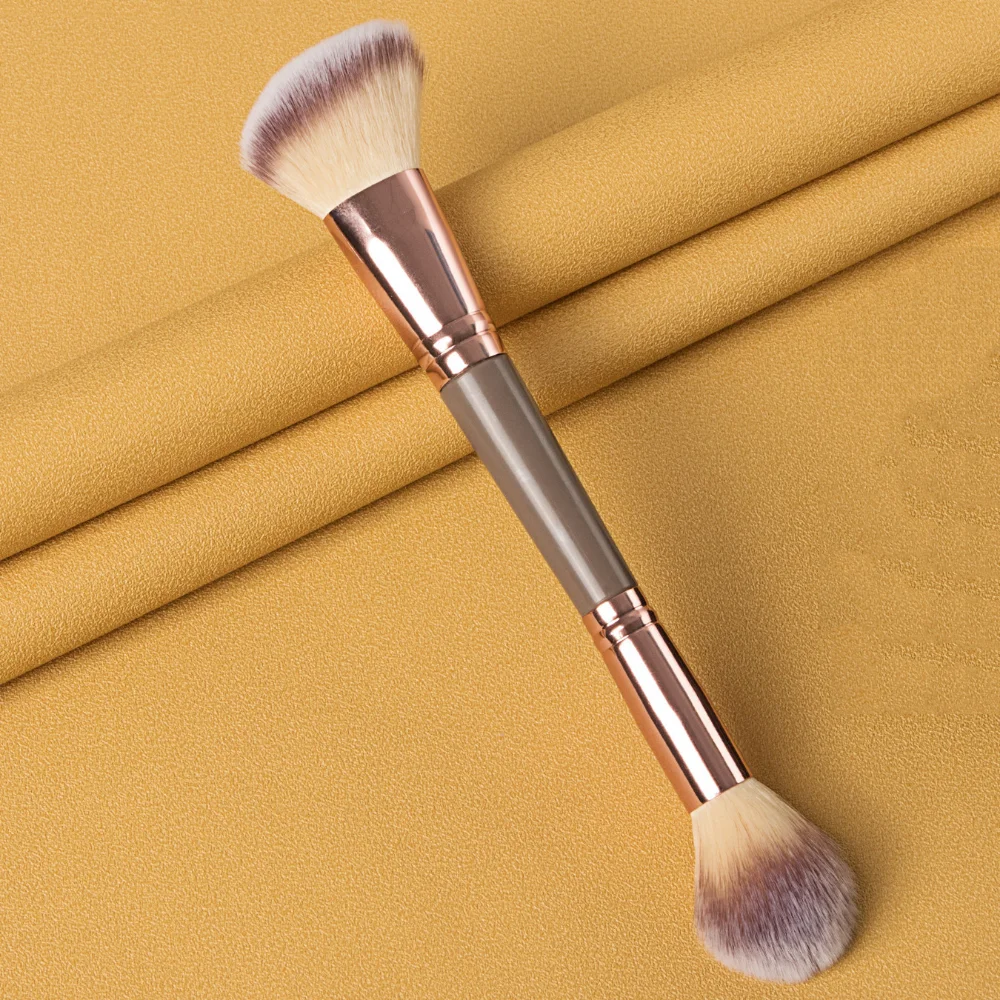 1PC Foundation Make-Up Pinsel Dual Kopf Runde Concealer Pinsel oder Flüssige Creme Rouge Blending Poliert Concealer Dual Side HEIßER VERKAUF