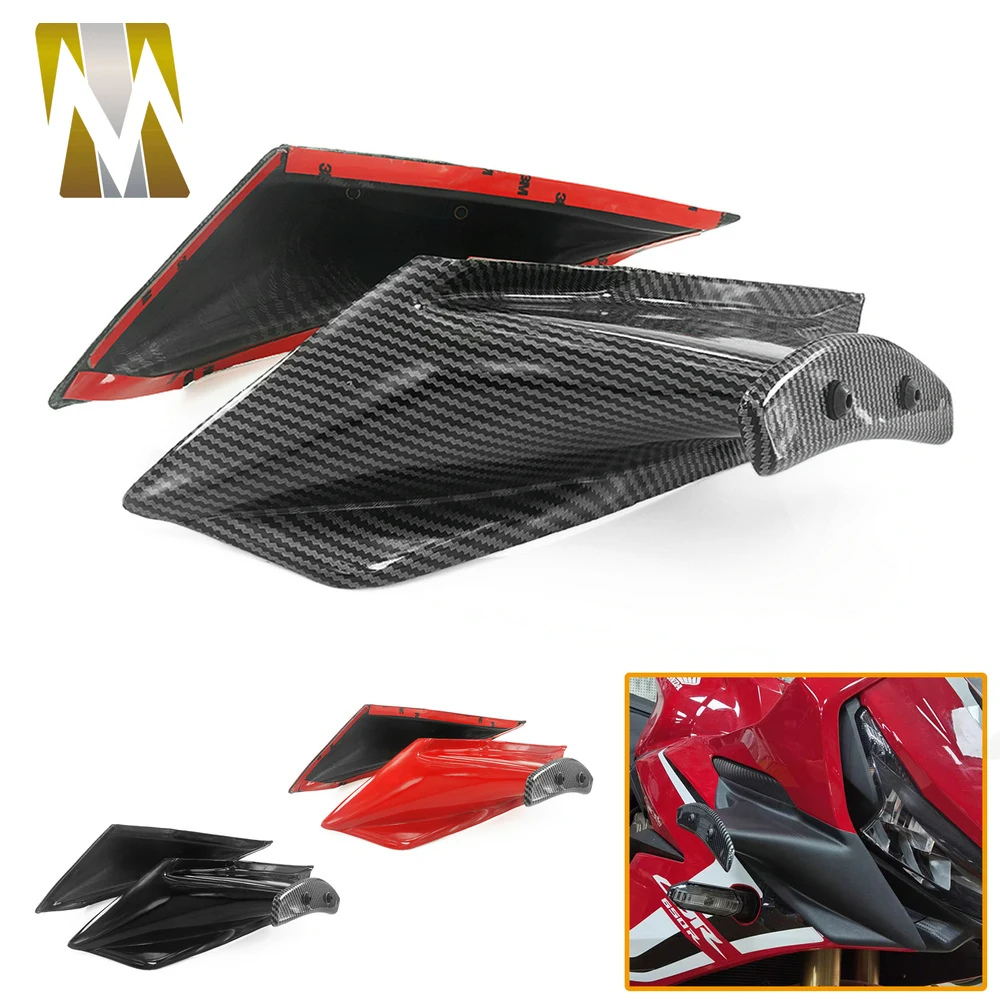 

Motorcycle Fairing Winglets Aerodynamic Wing Cover Fixed Wing Fairing Protector Cover For Honda CBR650R CBR 650R 2019-2021 2022