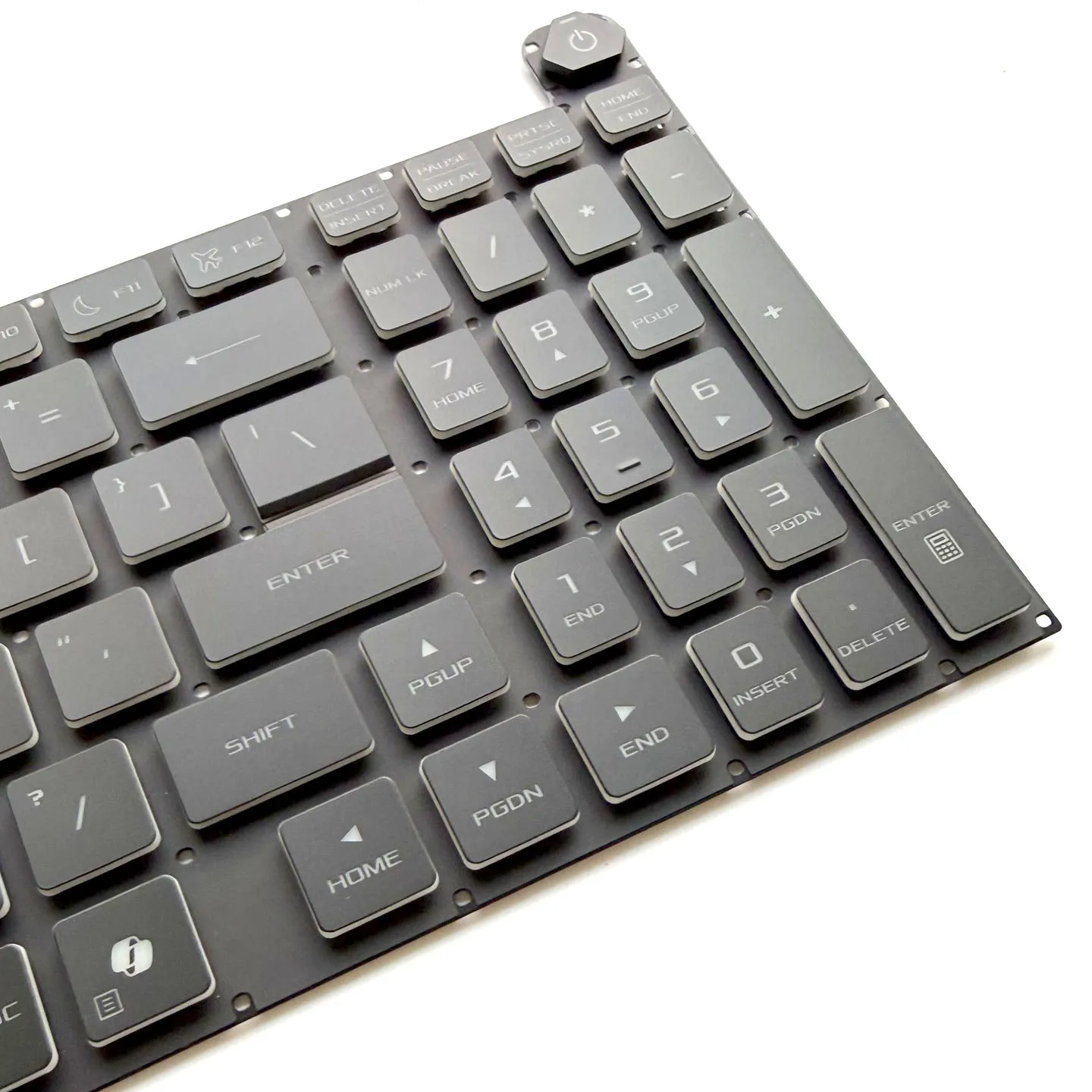 Immagine 7: Adatto per Rog Strix G18 G814F G814Fm G814Fp Modello 2025, Tasti della Tastiera, Copritasti, Staffe, Pulsanti, Parti per Laptop