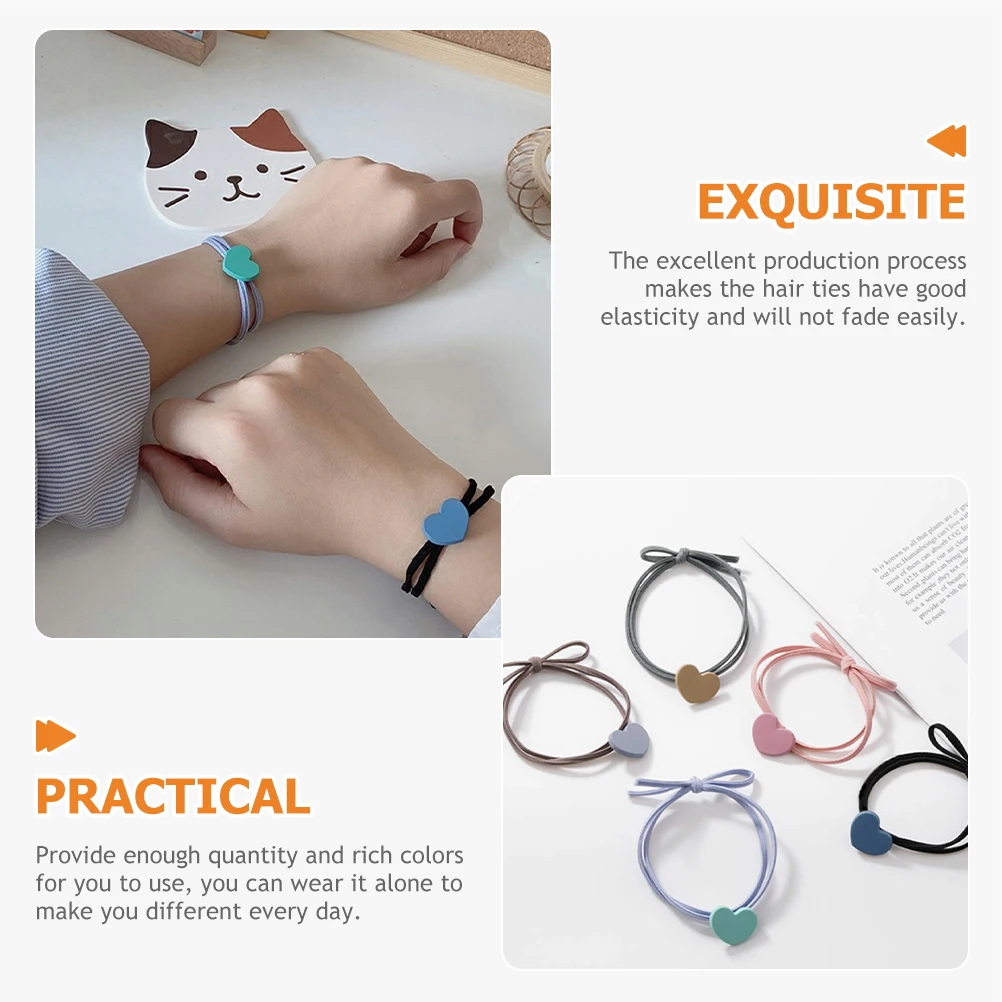 

15pcs Butterfly Bow Hair Comfortable Safe Durable Elastic Ponytail Holders Scrunchies Hair Accessories Women Thin Ties