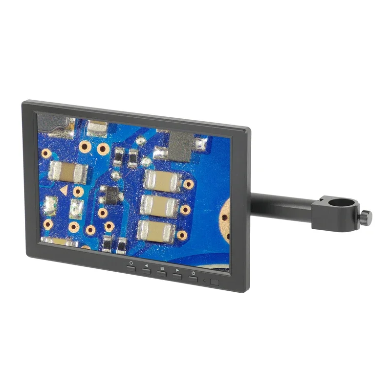 Imagem -04 - Monitor Industrial Lcd Ips Display 10.1 11.6 25 mm ou 33 mm Stand Holder Microscópio Estéreo Vídeo Microscópio