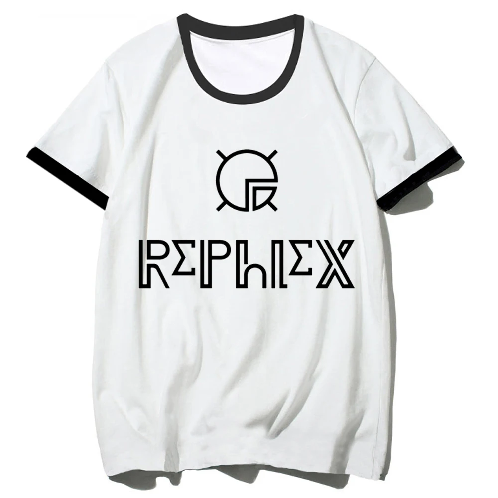 Aphex Twin t shirt women streetwear designer manga t shirt girl Japanese designer anime clothes