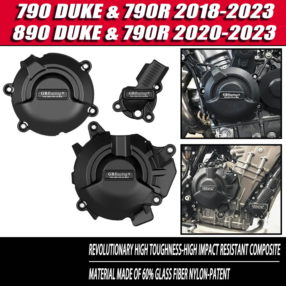 

For KTM 790 Duke (R) 2018 2019 2020 2021 2022 2023 890 Duke (R) 2020 2021 2022 2023 Motorcycle Engine Protection Cover