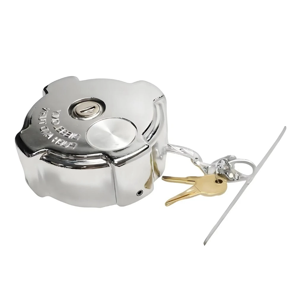 Nueva tapa de tanque de combustible de aluminio de alta calidad con cerradura 03-37017-002 0337017002   Para camiones americanos, camiones Freightliner