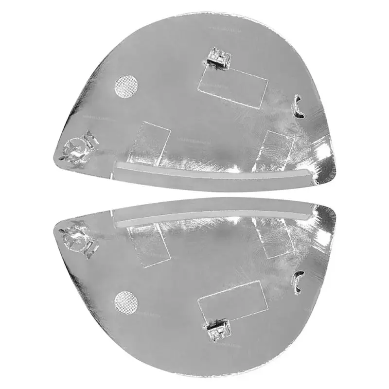 Front Headlight Washer Chrome Silver Cover For Mini Countryman R60 R61 10-16 Headlight Washer Trim Cap-N29R
