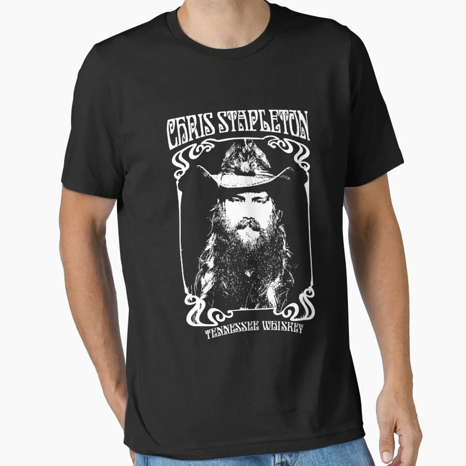 Chris Arts Stapleton Outlaws Music Tennessees Essential Whiskey designed and sold by SaraYong7 vintage Washed Slightly
