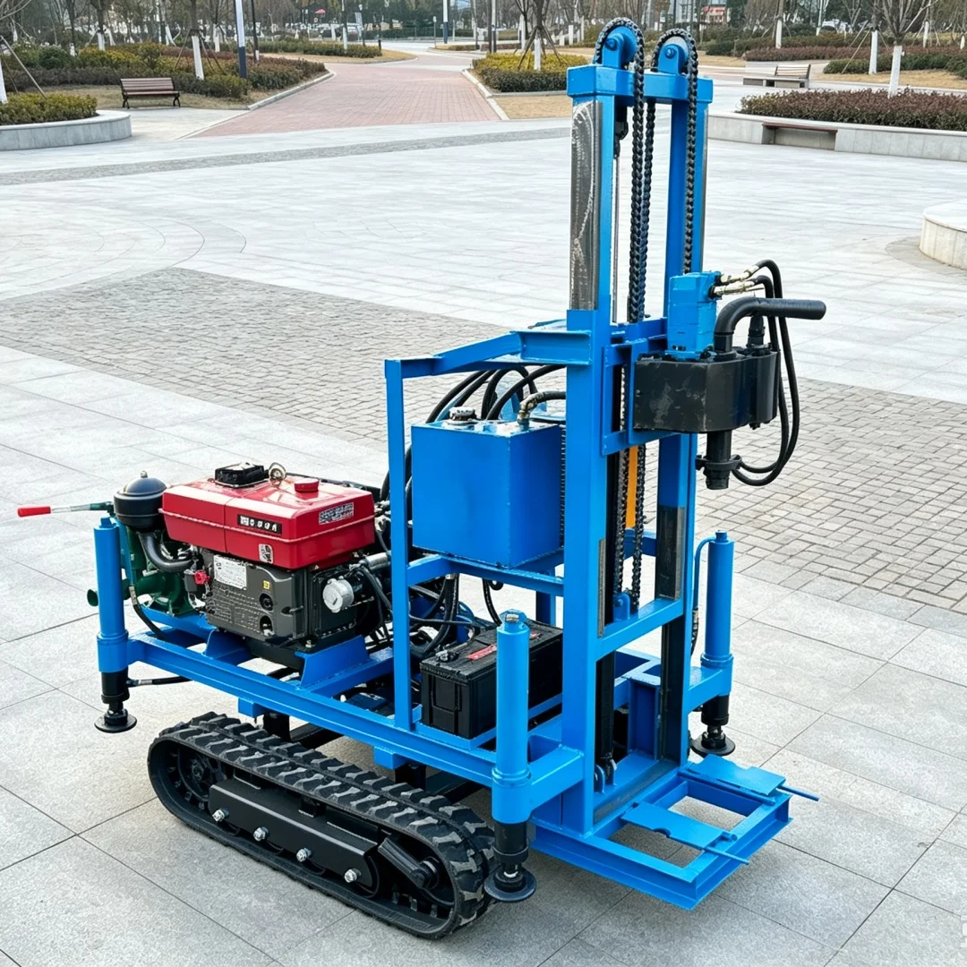 Customized Household Farmland Water Well Drilling Rig | Crawler‑Type Drought‑Resistant Drilling Equipment for Orchards