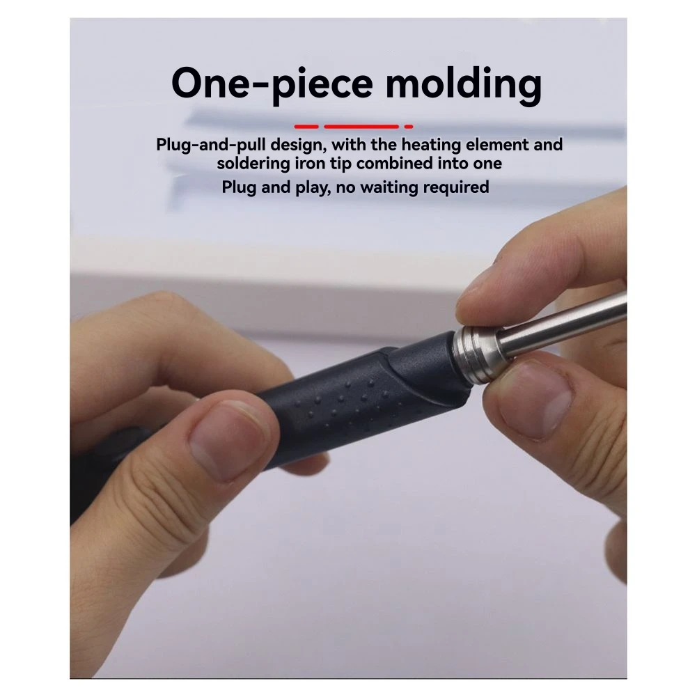 Promotion! SANERYIGO Mini Electric Soldering Iron SH72 65W Adjustable Temperature Portable Soldering Station With B2 Round Head