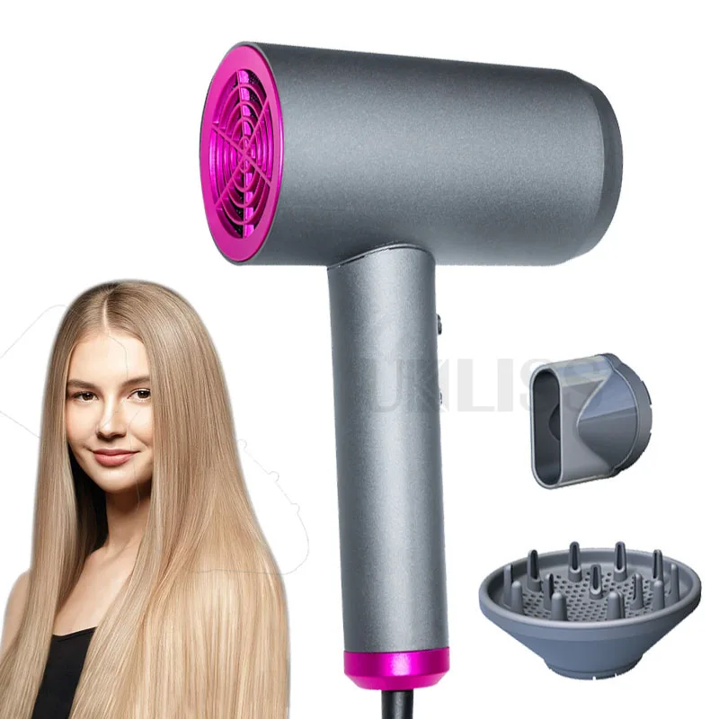 

Hair Dryer Professional Salon Negative Ionic Dryer Wind Powerful Hairdryer Home Appliances Anti-static Blow Dryer Modeling Tool