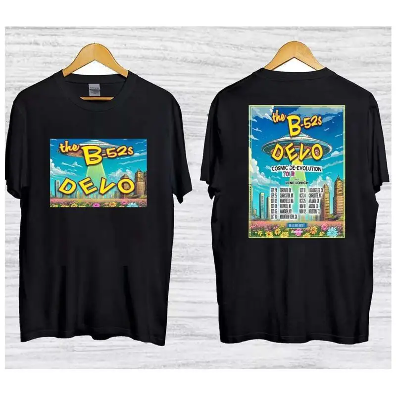 DEVO The B 52 Äôs Cosmic De Evolution Tour 2025 T Shirt for Fan