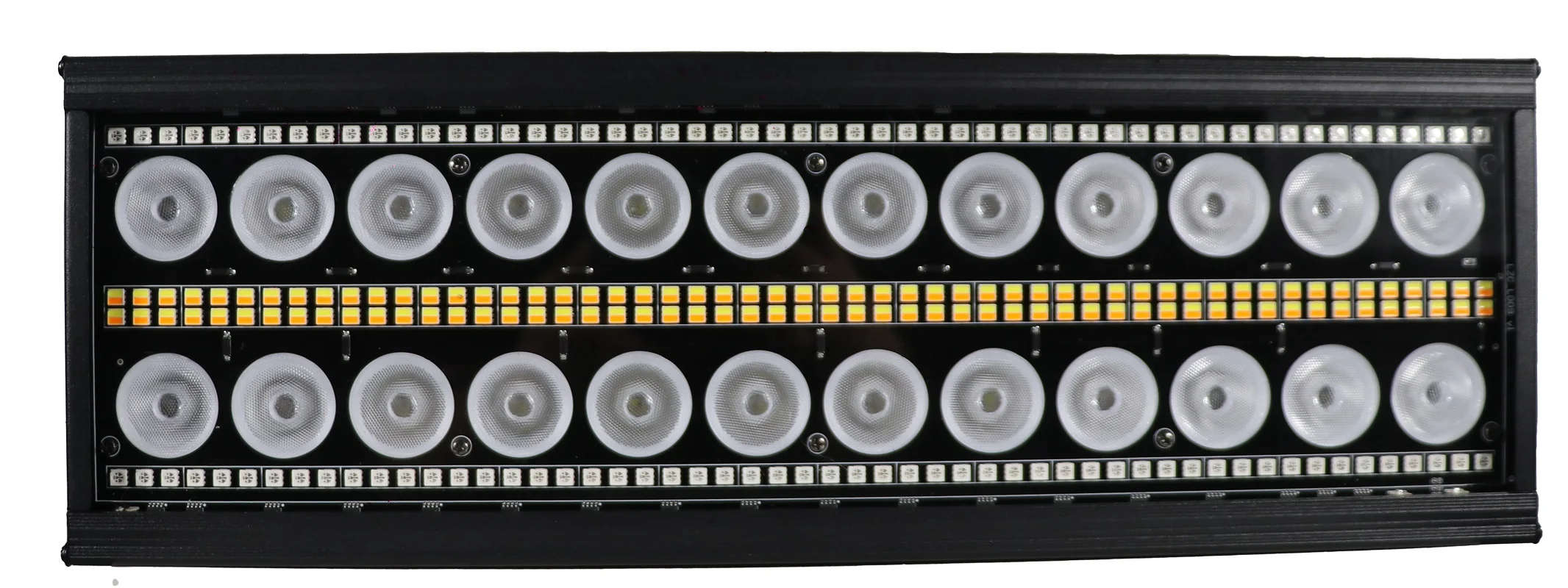 153W RGBW LED Pixel Stage Wash Effect Light with Strobe DMX512 RDM Control for DJ Pub Disco Dance Hall Outdoor Gig Performance
